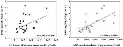 Ammonia-Oxidizing Archaea Show More Distinct <mark class="highlighted">Biogeographic Distribution</mark> Patterns than Ammonia-Oxidizing Bacteria across the Black Soil Zone of Northeast China